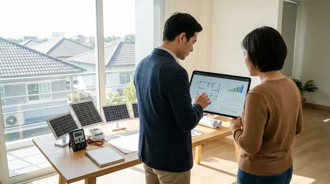 Wieviel Photovoltaik für 3.000 kWh? Richtig dimensionieren